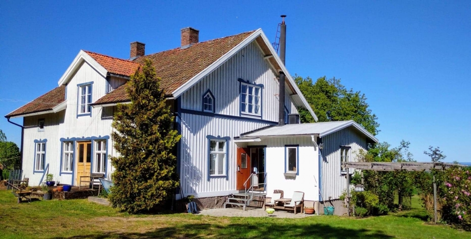 villa vid (Hus uthyres i Hjo, Västergötland)