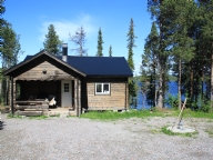 Stuga i Kurravaara, Norrbotten, Kiruna, Torne äl