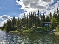 Stuga i Kurravaara, Norrbotten, Kiruna, Torne äl